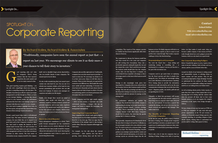 annual report developments